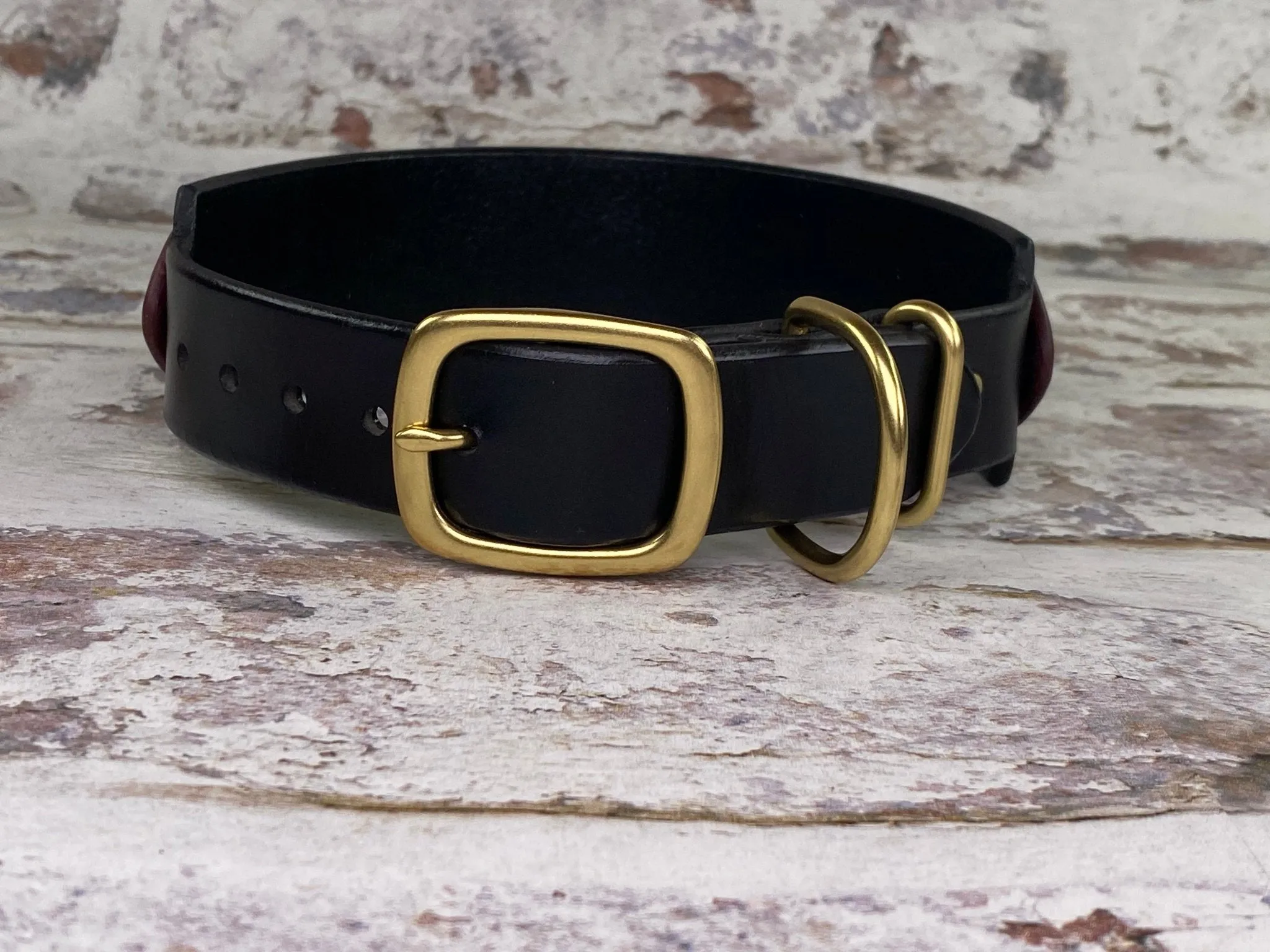 ORIEN LATIGO LEATHER DOG COLLAR 2" or 1.5" WIDE