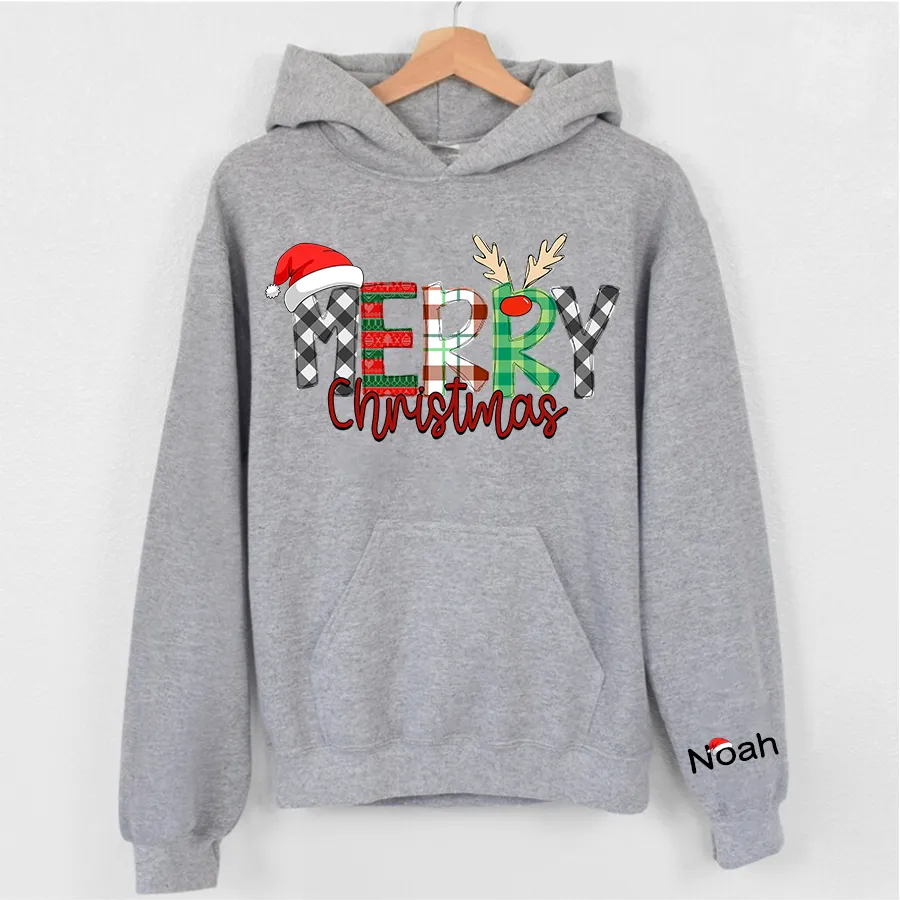 Personalized Merry Christmas Shirts, Family Shirt, Matching  Shirt, Christmas Hoodie 02