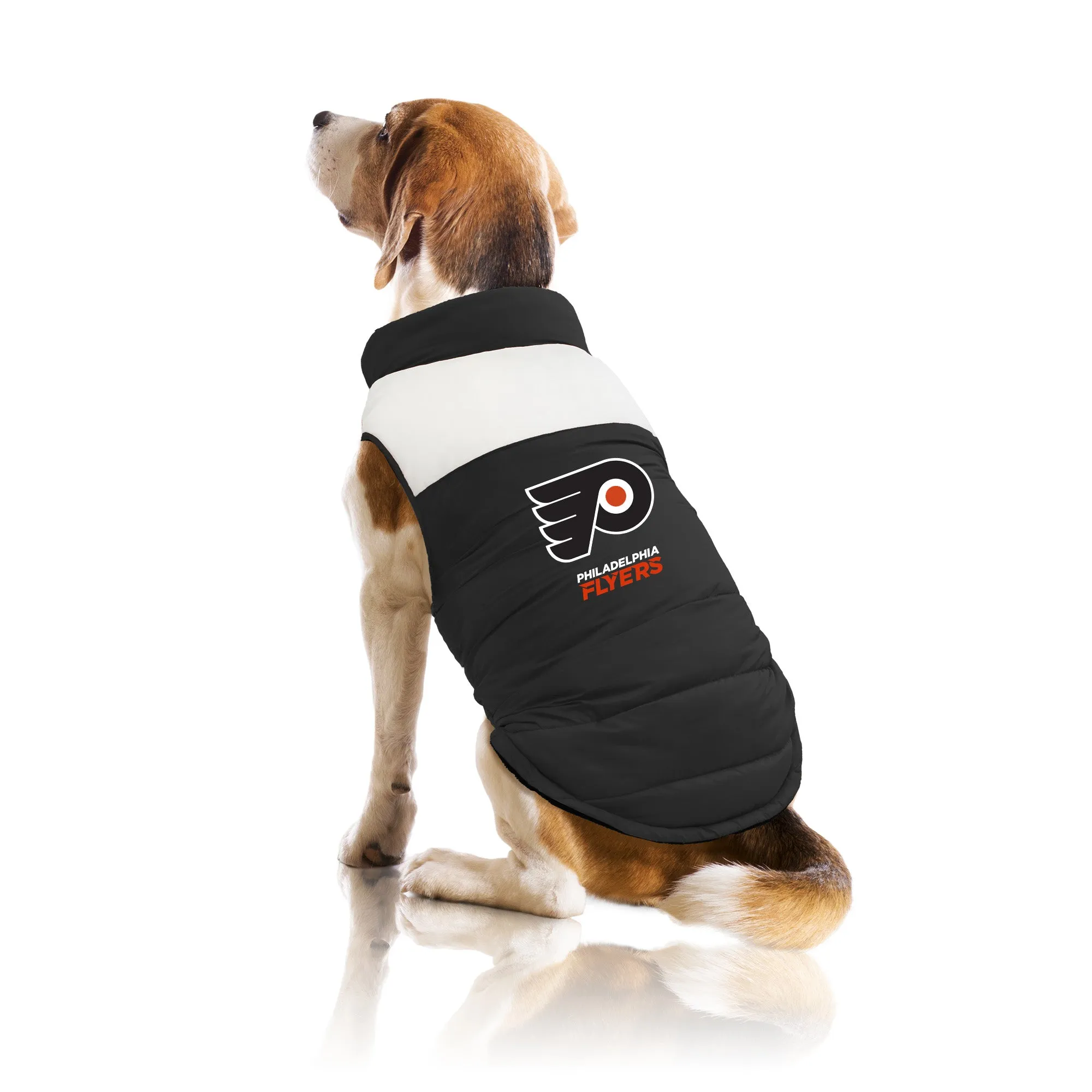 Philadelphia Flyers Pet Parka Puff Vest