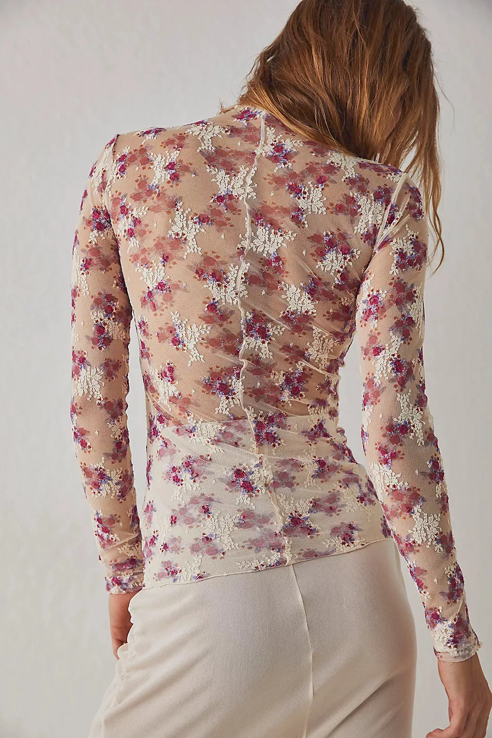 Printed Lady Lux Layering Ivory Combo