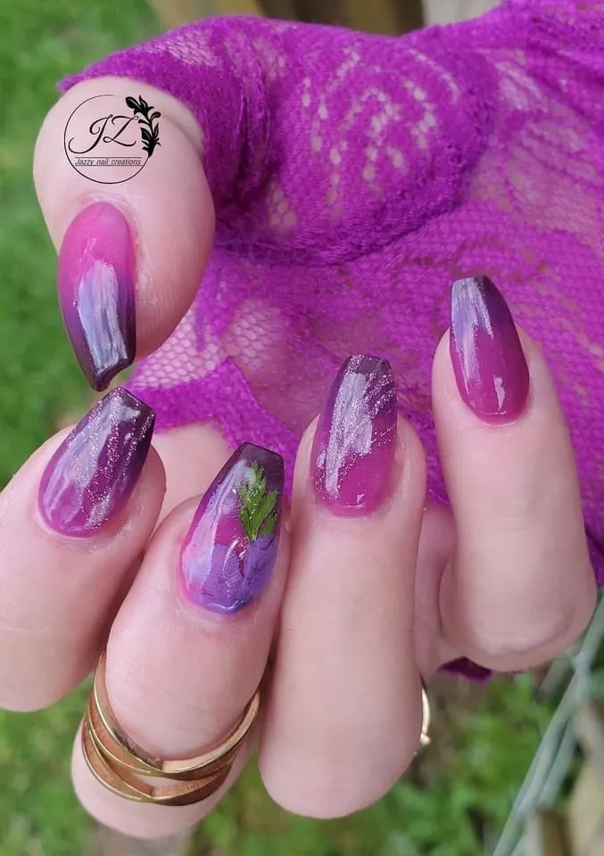 Purple Spider- Reflective Spider Gel