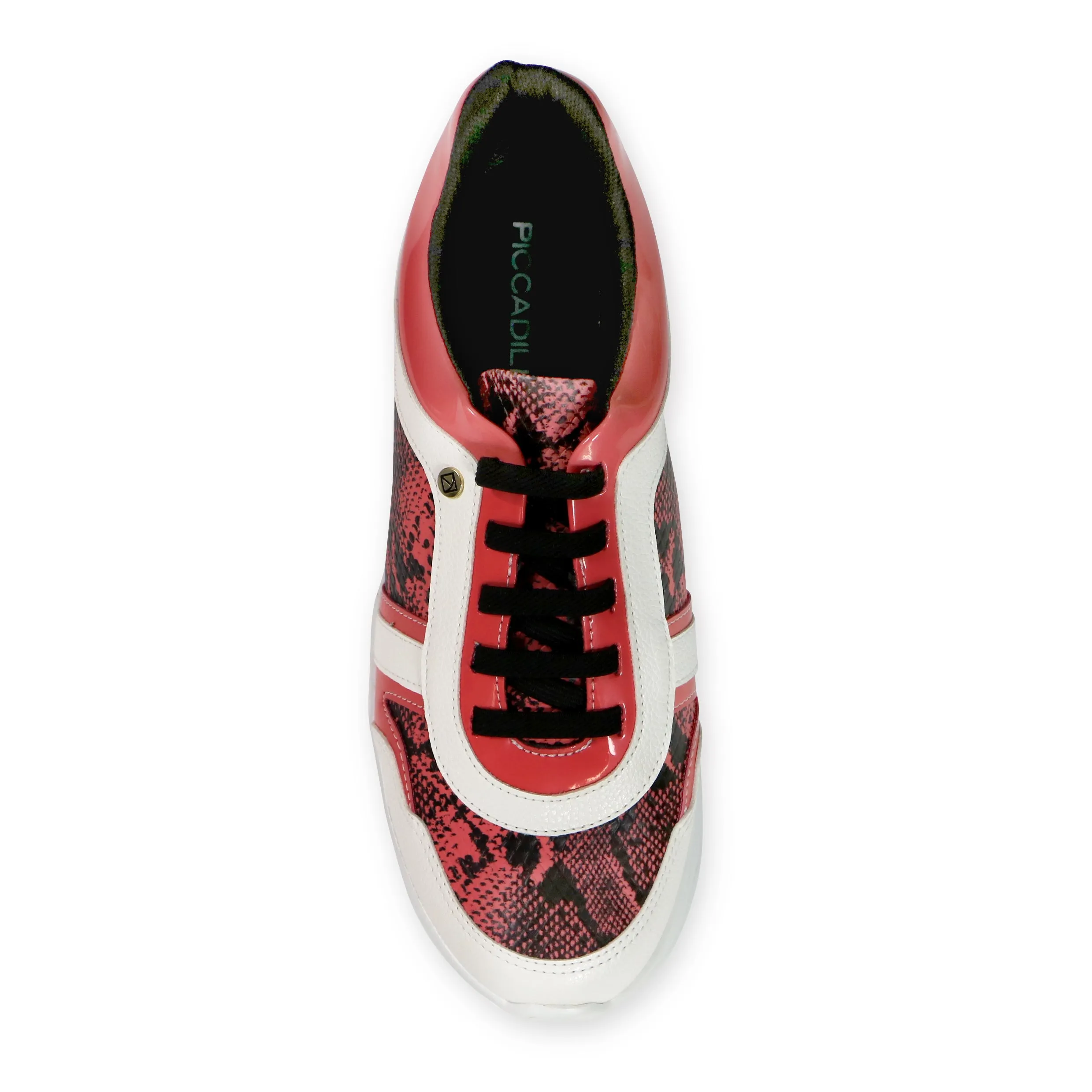 Red Chunky Sneakers for Women (987.003)