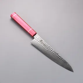 Sakai Takayuki VG10 33 Layer Damascus Gyuto 210mm Live oak Lacquered (Kouseki) Handle