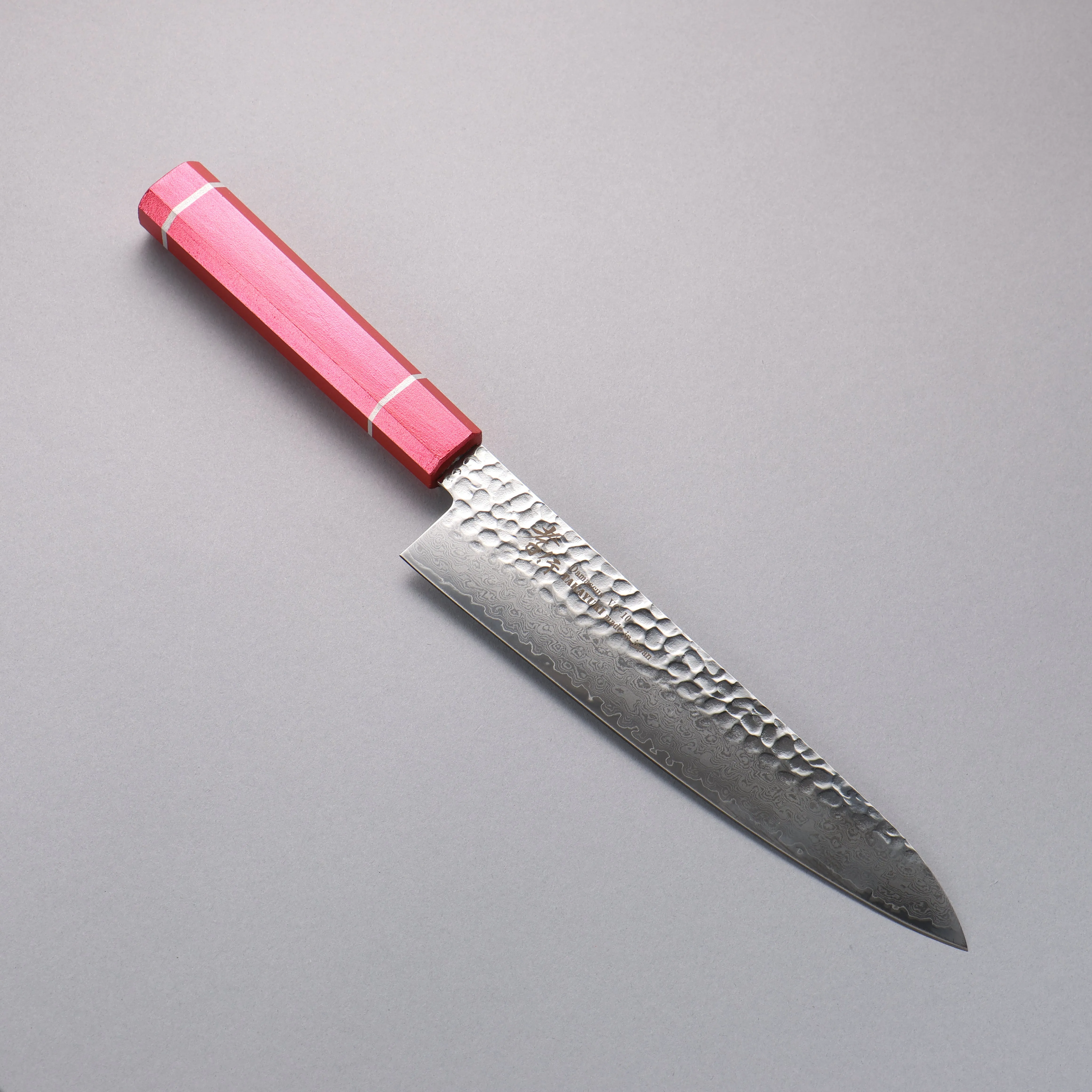 Sakai Takayuki VG10 33 Layer Damascus Gyuto 210mm Live oak Lacquered (Kouseki) Handle