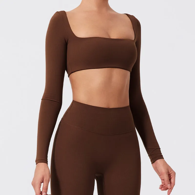 Seamless Stretch Fitness Matching Set for Indoors & Outdoors