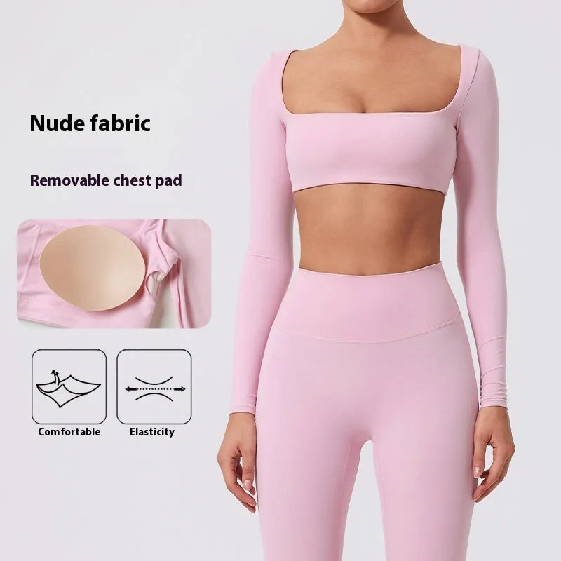 Seamless Stretch Fitness Matching Set for Indoors & Outdoors