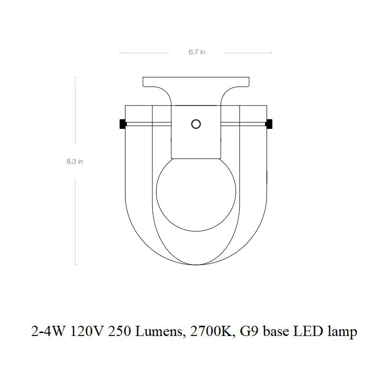 Seine Semi Flush Mount