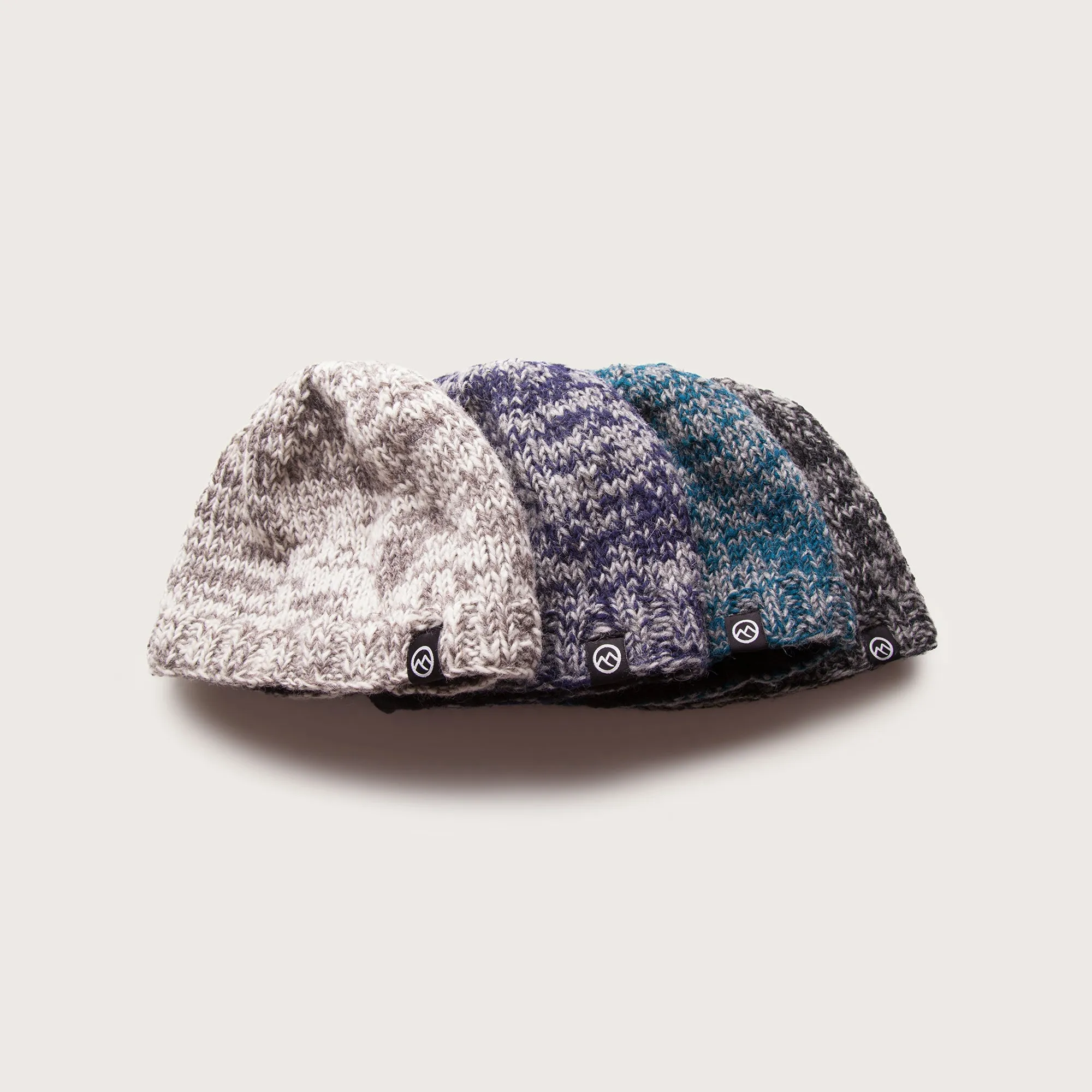 Sherpa Wool Beanie - Navy
