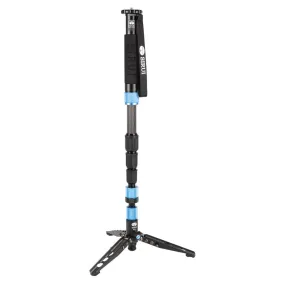 Sirui P-224S Carbon Fiber Photo/Video Monopod, 63" Max Height, 17.6 lbs Load Capacity, 4-Legs Sections