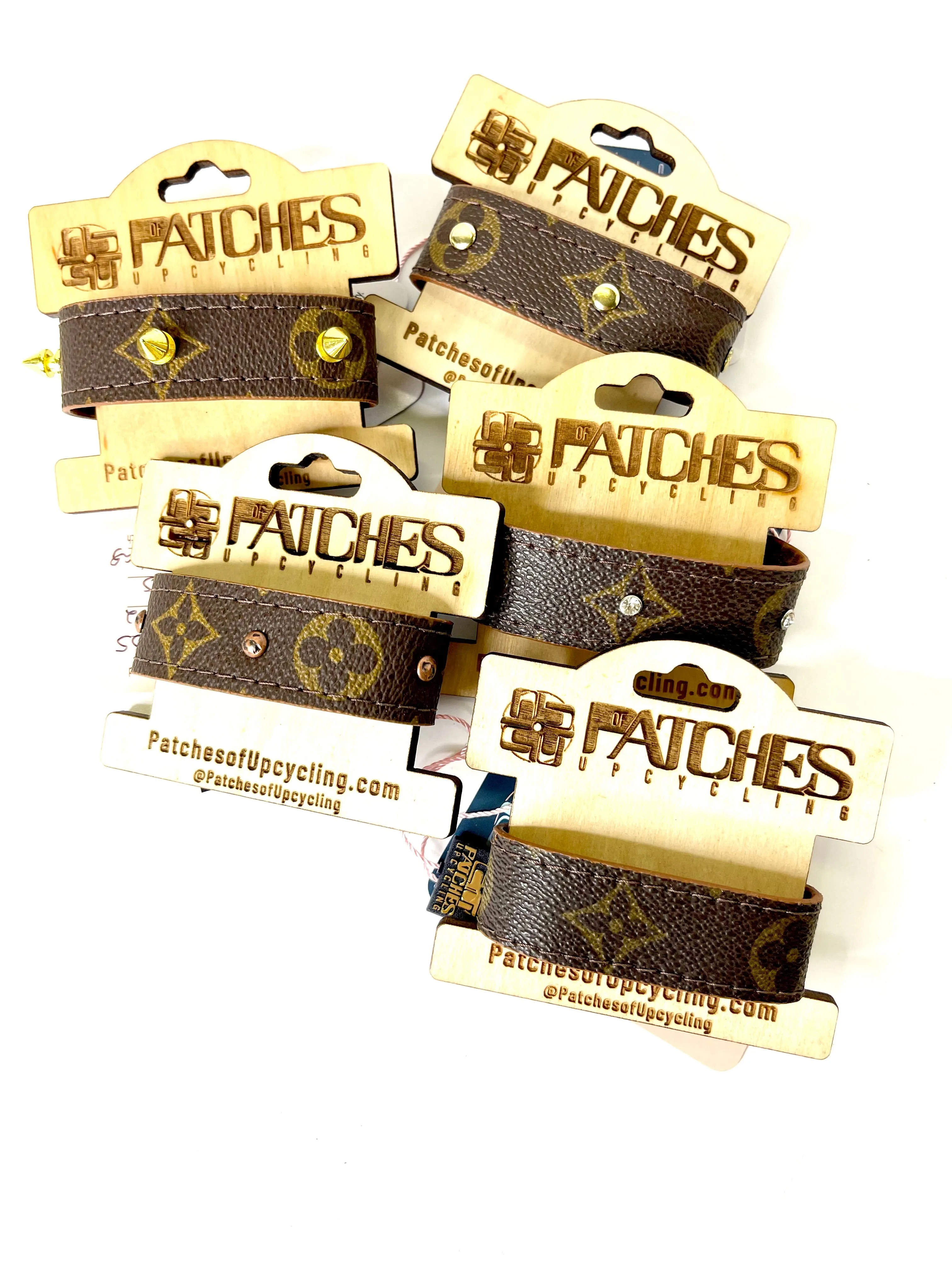 Snap Bracelet Brown Flourish