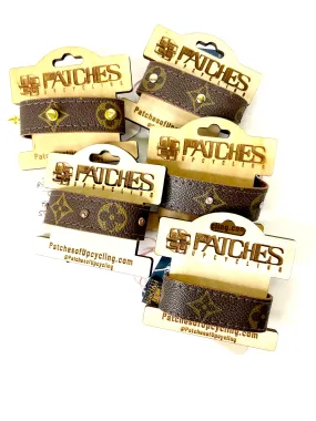 Snap Bracelet Brown Flourish