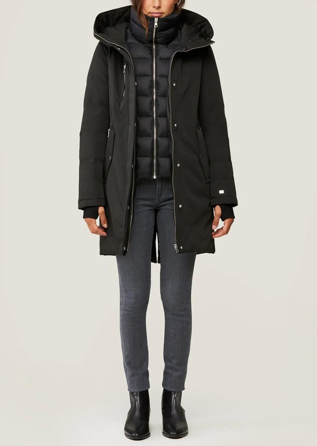 Soia & Kyo Women's Belina Hooded Down Jacket