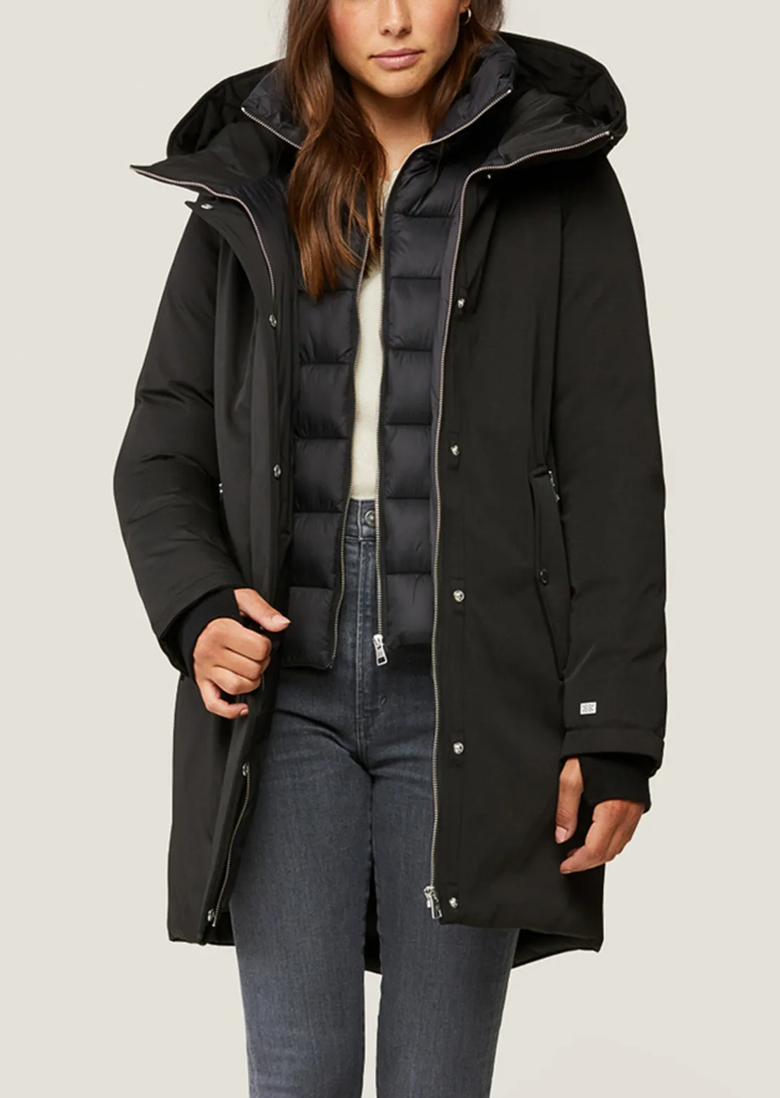 Soia & Kyo Women's Belina Hooded Down Jacket