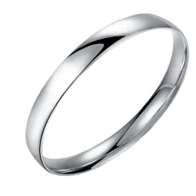 Solo Silver Bangle