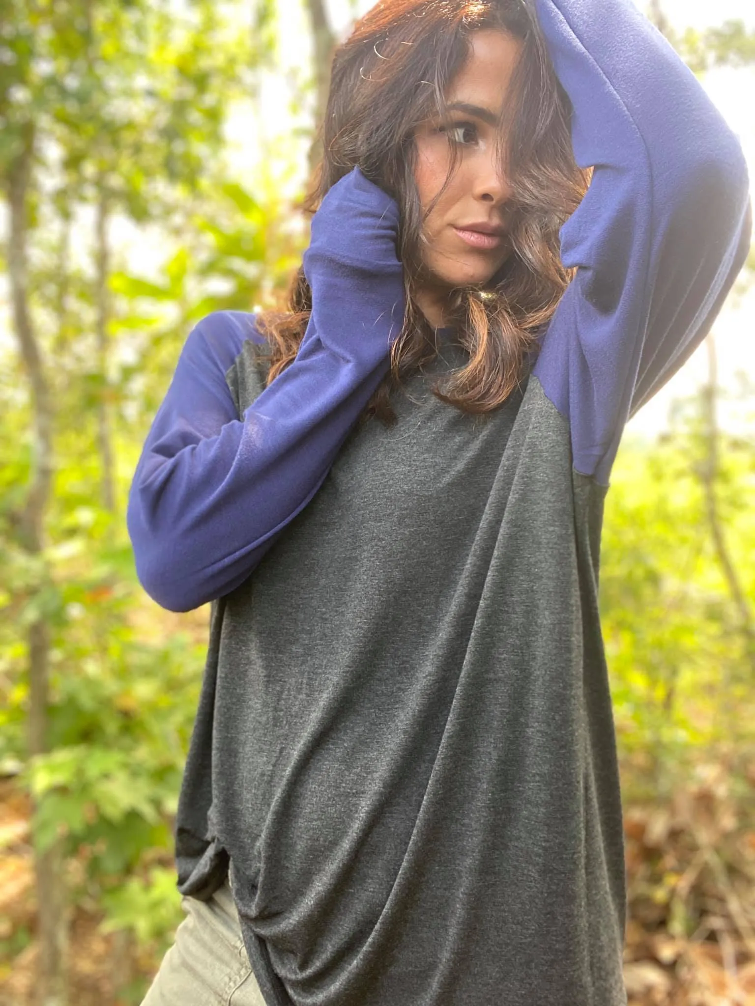 Straight Fit Raglan Top Pattern