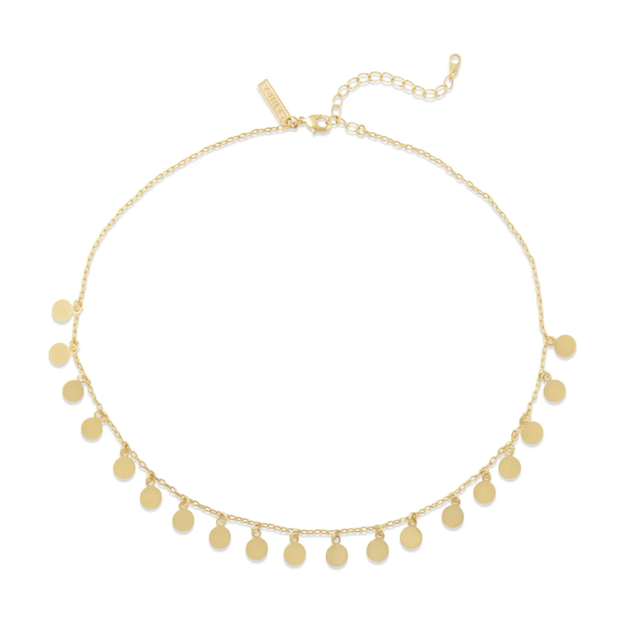 The Cha Cha Choker in Gold by SAHIRA