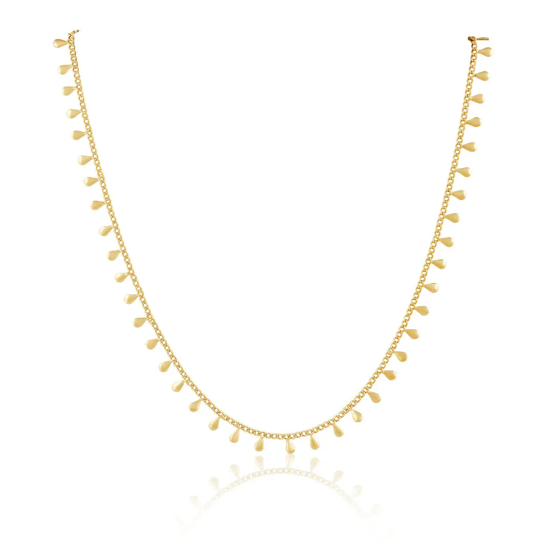 The Shyla Choker in Gold by SAHIRA