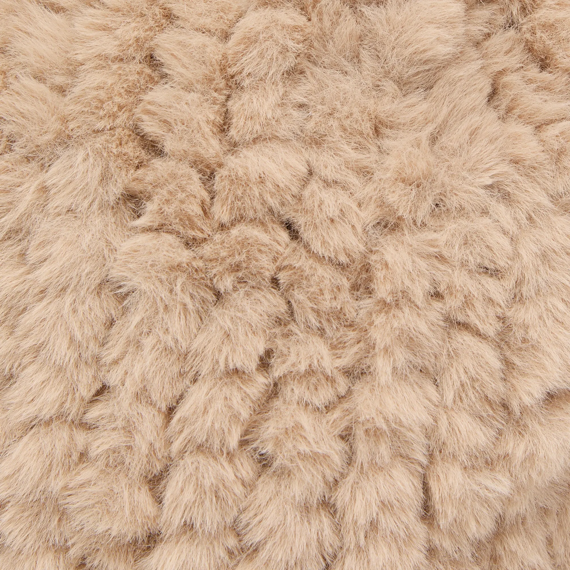 Unisex fury knited hat Kini in shore beige