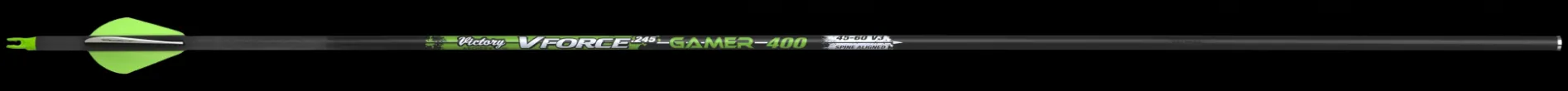 Victory Archery VFORCE Gamer Factory Fletched Arrow Shaft