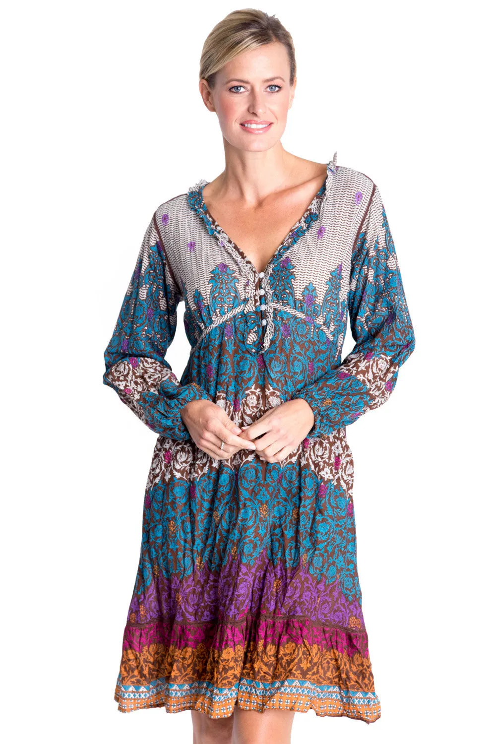 Willow Dress in Teal