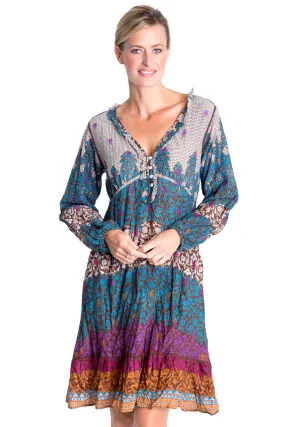 Willow Dress in Teal