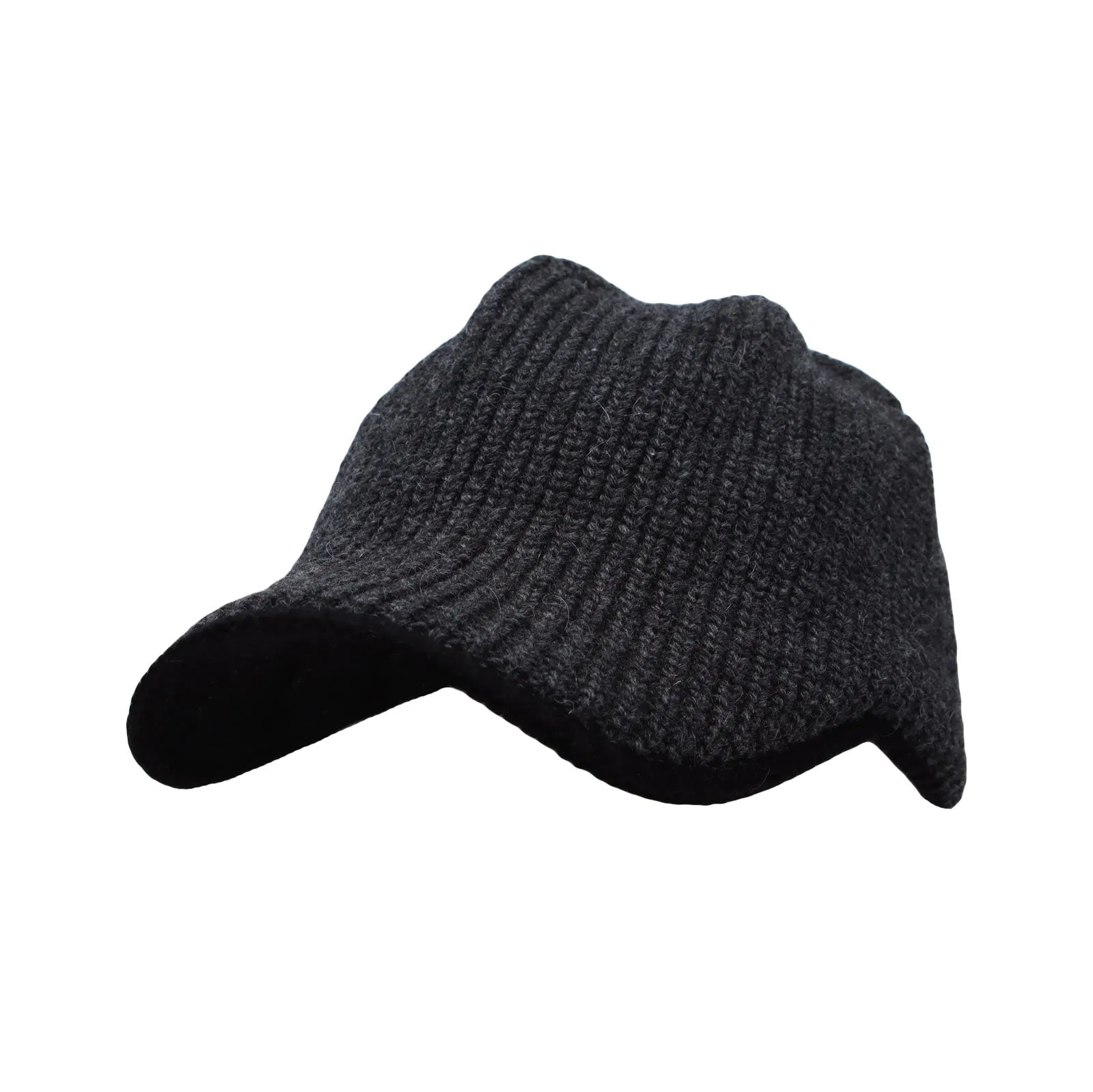 Winter Visor Knit Beanie Hat Warm Chunky Skull Cap DW31369
