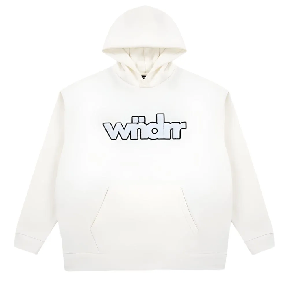 WNDRR Tone Hood Sweat - Off White