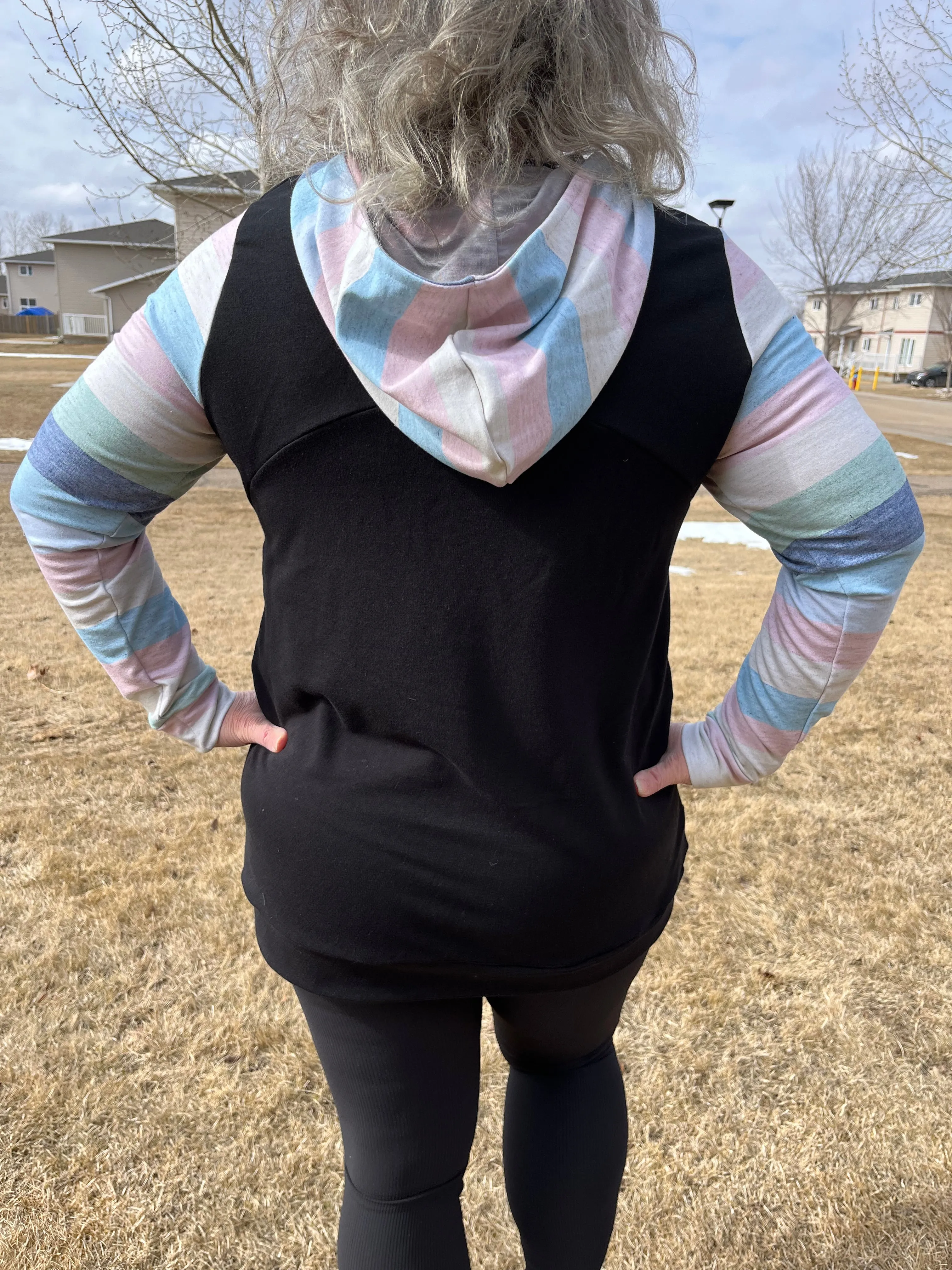 Women’s Easter and Spring Hoodie with Rabbits